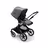 Bugaboo Fox 3 seat pushchair with graphite frame, grey fabrics, and grey sun canopy. - Thumbnail Slide 6 of 7