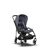 Bugaboo Bee 5 seat stroller steel blue sun canopy, steel blue fabrics, black base - Thumbnail Slide 1 of 6