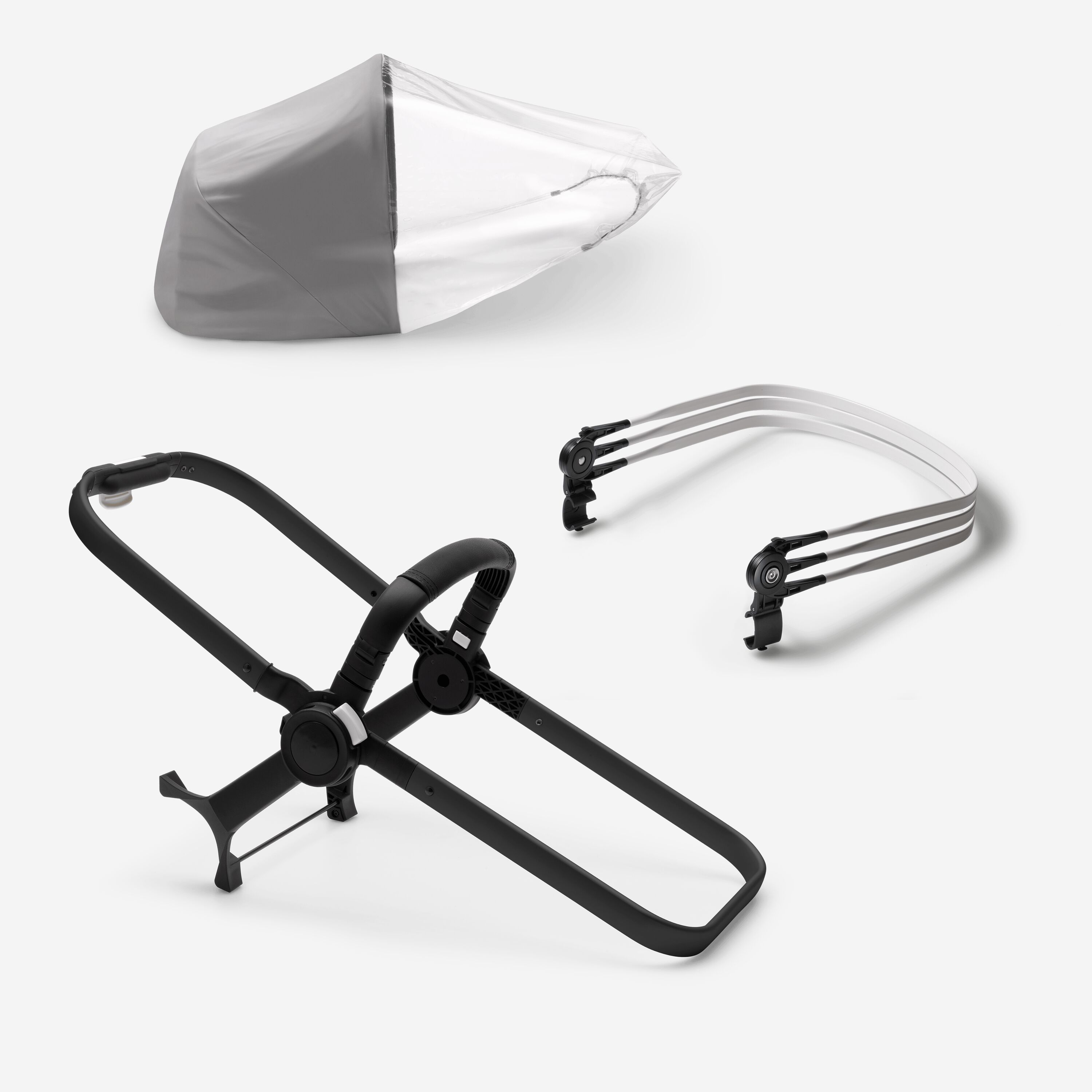 Bugaboo Donkey 3 duo extension set base | Black - Main Modal Image Slide 1 of 1