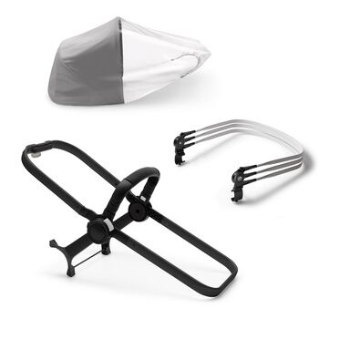 Bugaboo Donkey 3 duo extension set base | Black