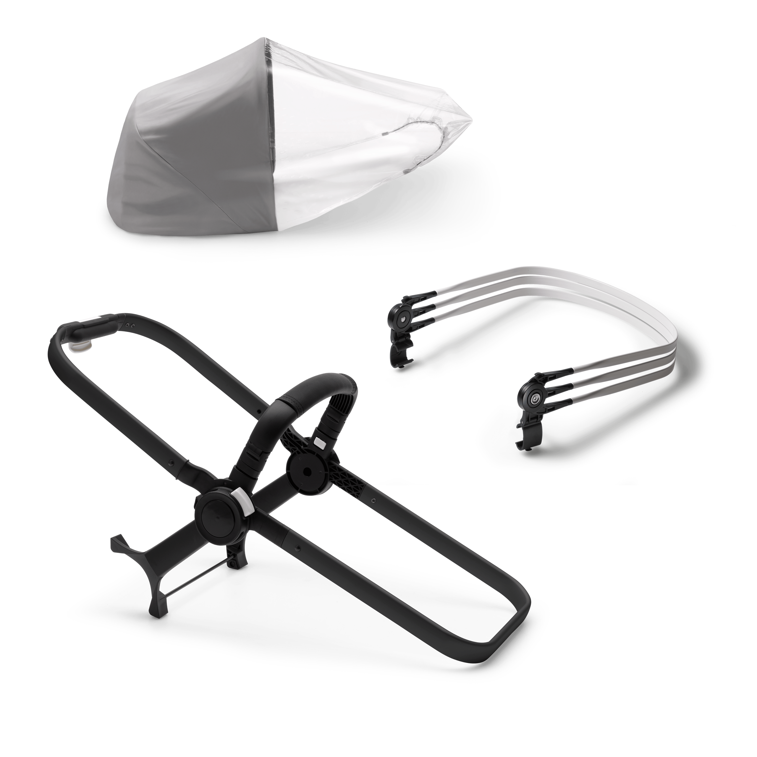 Bugaboo Donkey 3 duo extension set base | Black - Thumbnail Slide 1 of 1