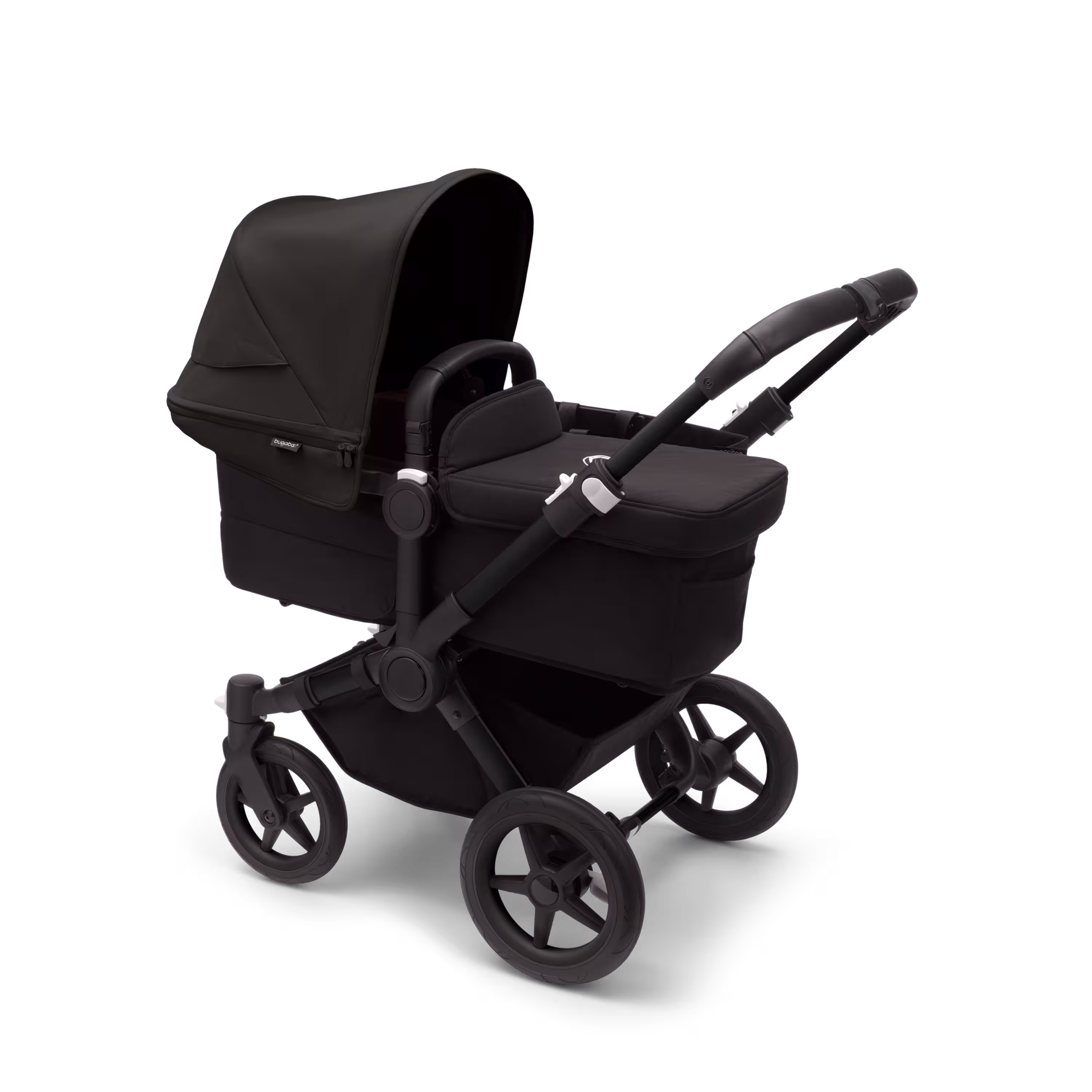 Refurbished Bugaboo Donkey 5 Mono complete BLACK/MIDNIGHT BLACK-MIDNIGHT BLACK - Main Modal Image Slide 2 van 8