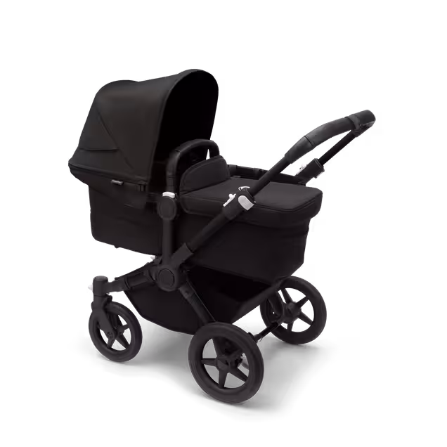 Refurbished Bugaboo Donkey 5 Mono complete BLACK/MIDNIGHT BLACK-MIDNIGHT BLACK - Main Image Slide 2 van 8