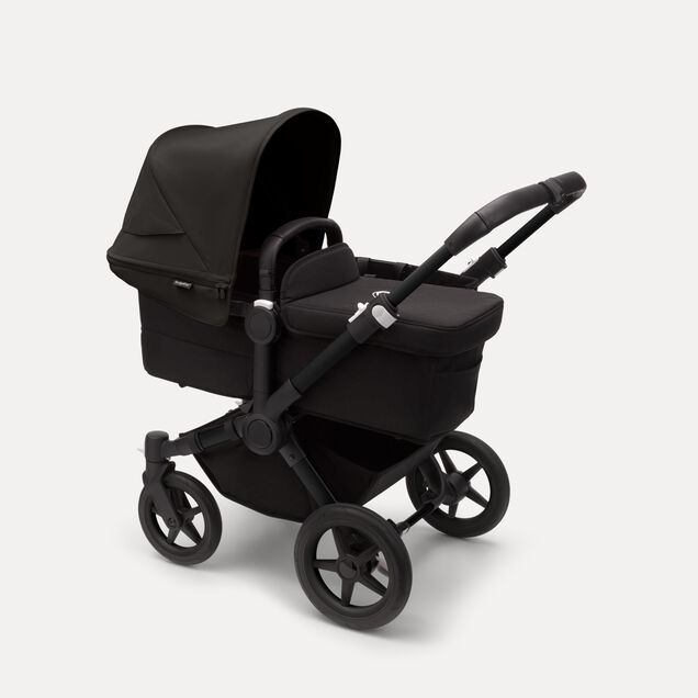 Refurbished Bugaboo Donkey 5 Mono complete BLACK/MIDNIGHT BLACK-MIDNIGHT BLACK - Main Image Slide 2 of 8