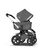Refurbished Bugaboo Donkey2 Classic mono complete US ALU/GREY MELANGE - Thumbnail Slide 4 of 7