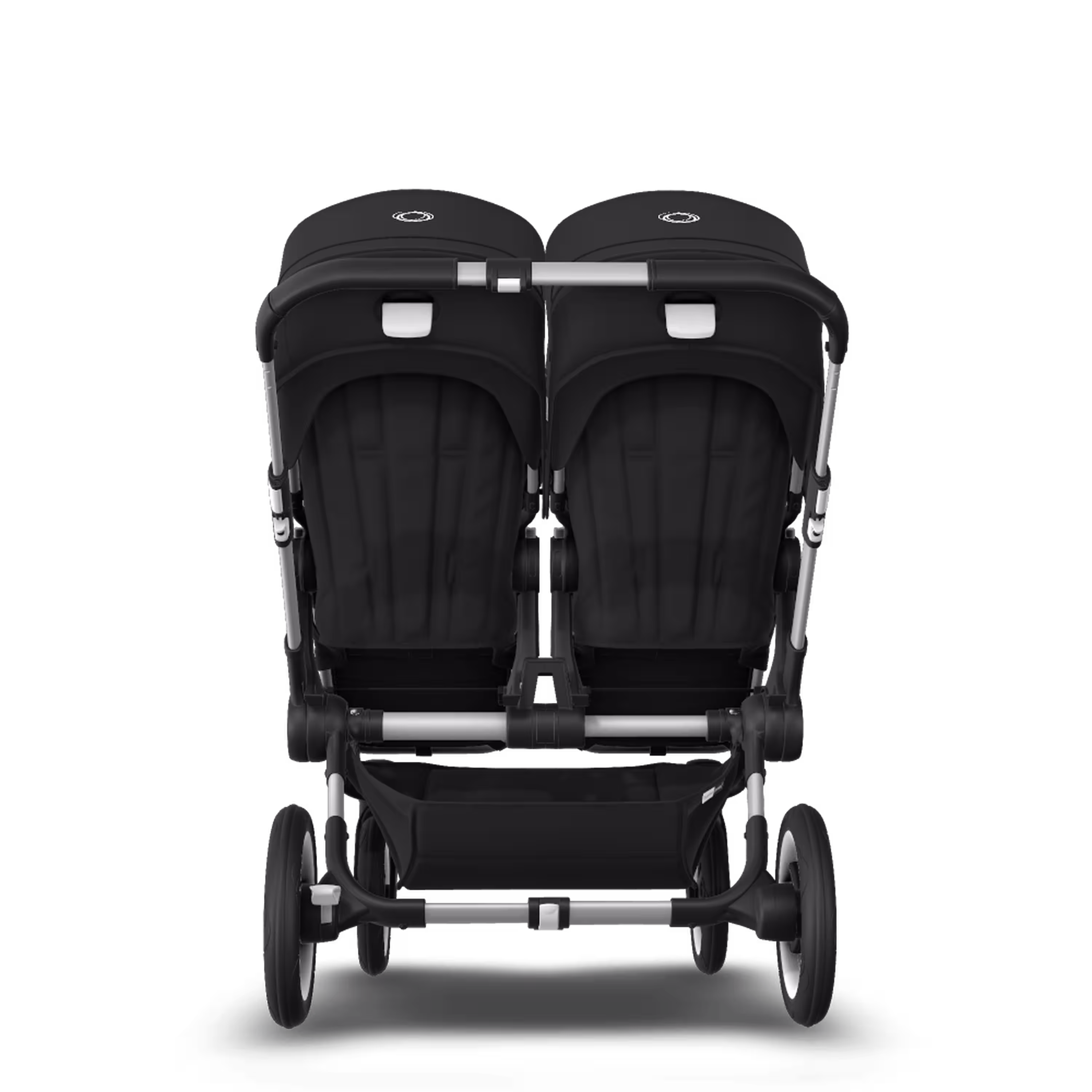 Bugaboo Donkey 3 Twin travel system black sun canopy, black fabrics, aluminium base - Main Modal Image Slide 14 of 15