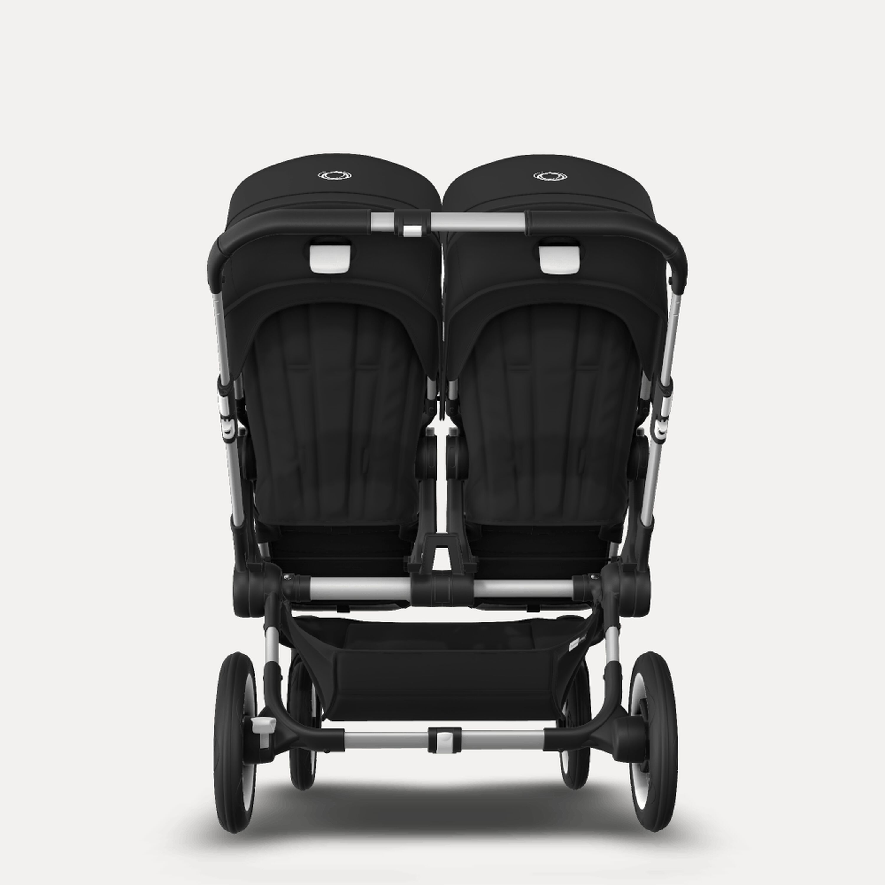 Bugaboo Donkey 3 Twin travel system black sun canopy, black fabrics, aluminium base - Main Modal Image Slide 14 of 15