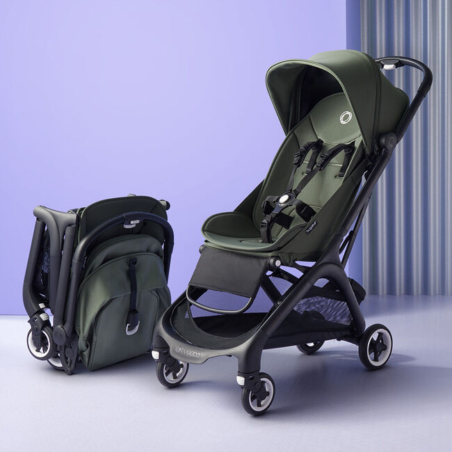 Refurbished Bugaboo Butterfly complete Black/Stormy blue - Stormy blue - Main Image Slide 12 of 18