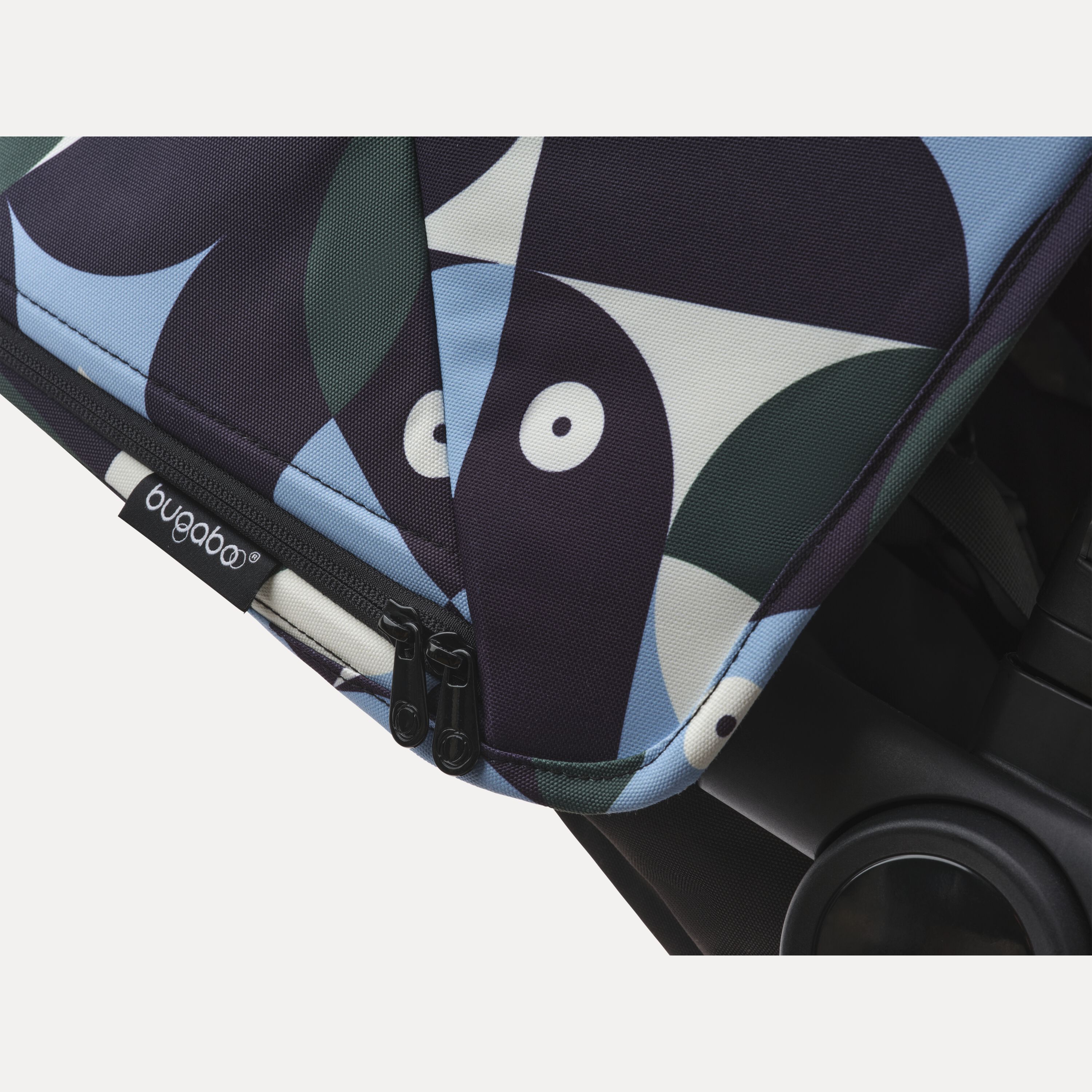 Bugaboo Fox 3 sun canopy Animal Explorer GREEN/ LIGHT BLUE - Main Modal Image Slide 5 of 7