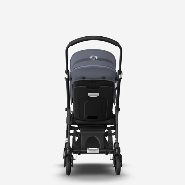 Bugaboo Bee 5 seat stroller steel blue sun canopy, steel blue fabrics, black base - Main Image Slide 3 of 6