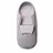 Bugaboo newborn inlay LIGHT GREY MELANGE - Thumbnail Slide 3 of 10