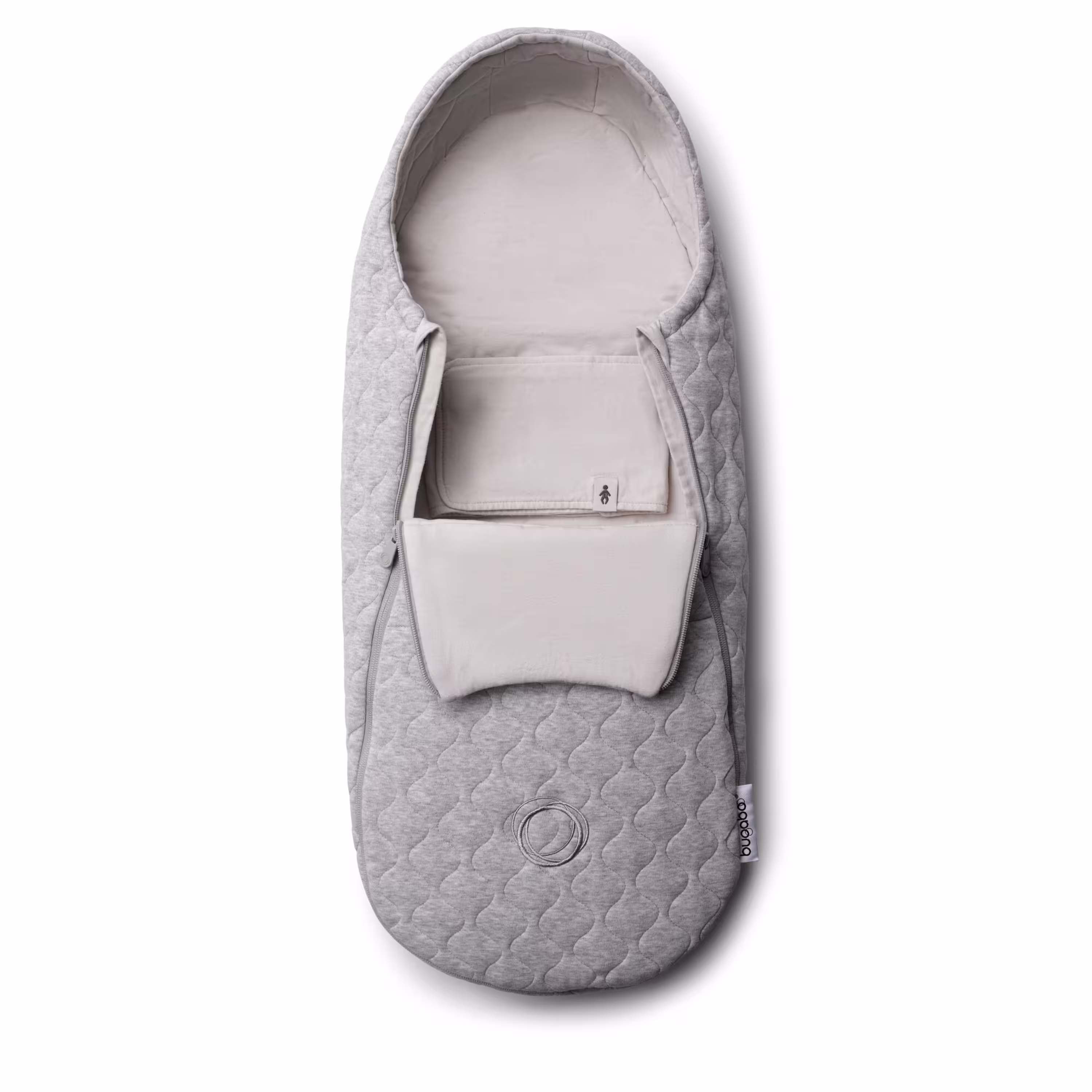 Bugaboo newborn inlay LIGHT GREY MELANGE - Main Modal Image Slide 3 of 10