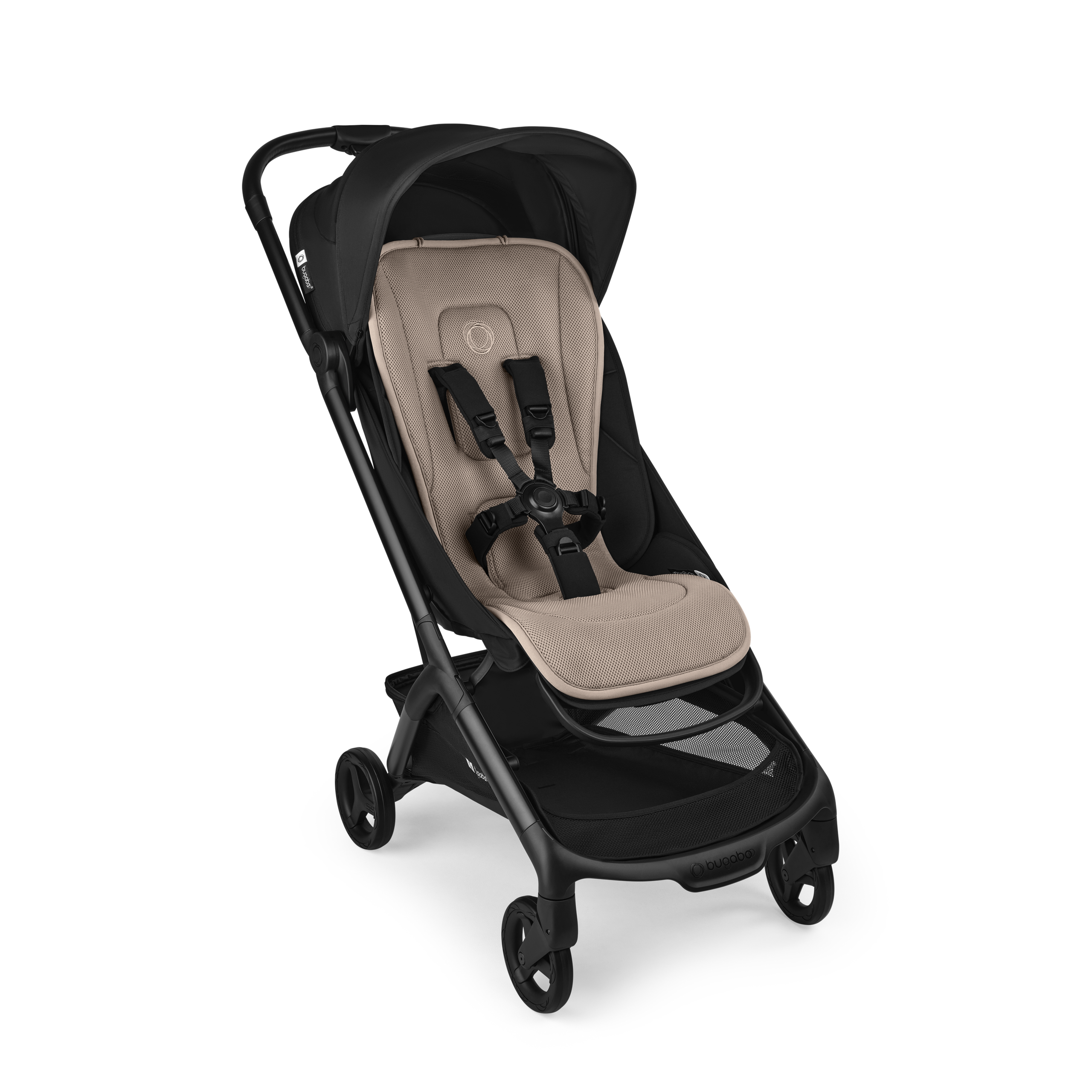 Bugaboo dual comfort seat liner DESERT TAUPE - Thumbnail Slide 2 of 4