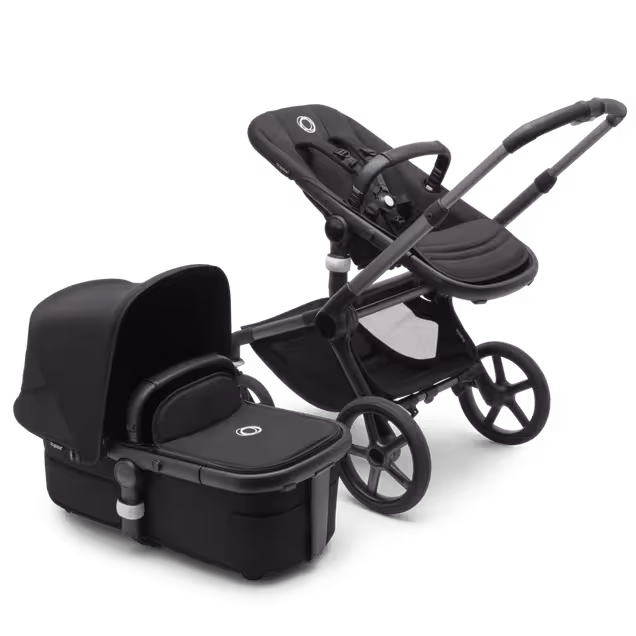 Bugaboo Fox 5 complete GRAPHITE/MIDNIGHT BLACK-MIDNIGHT BLACK - Main Image Slide 2 van 2