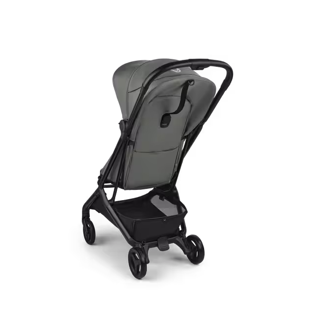Bugaboo Butterfly 2 Plus travel stroller black base, forest green fabrics, forest green sun canopy - Main Image Slide 3 of 12