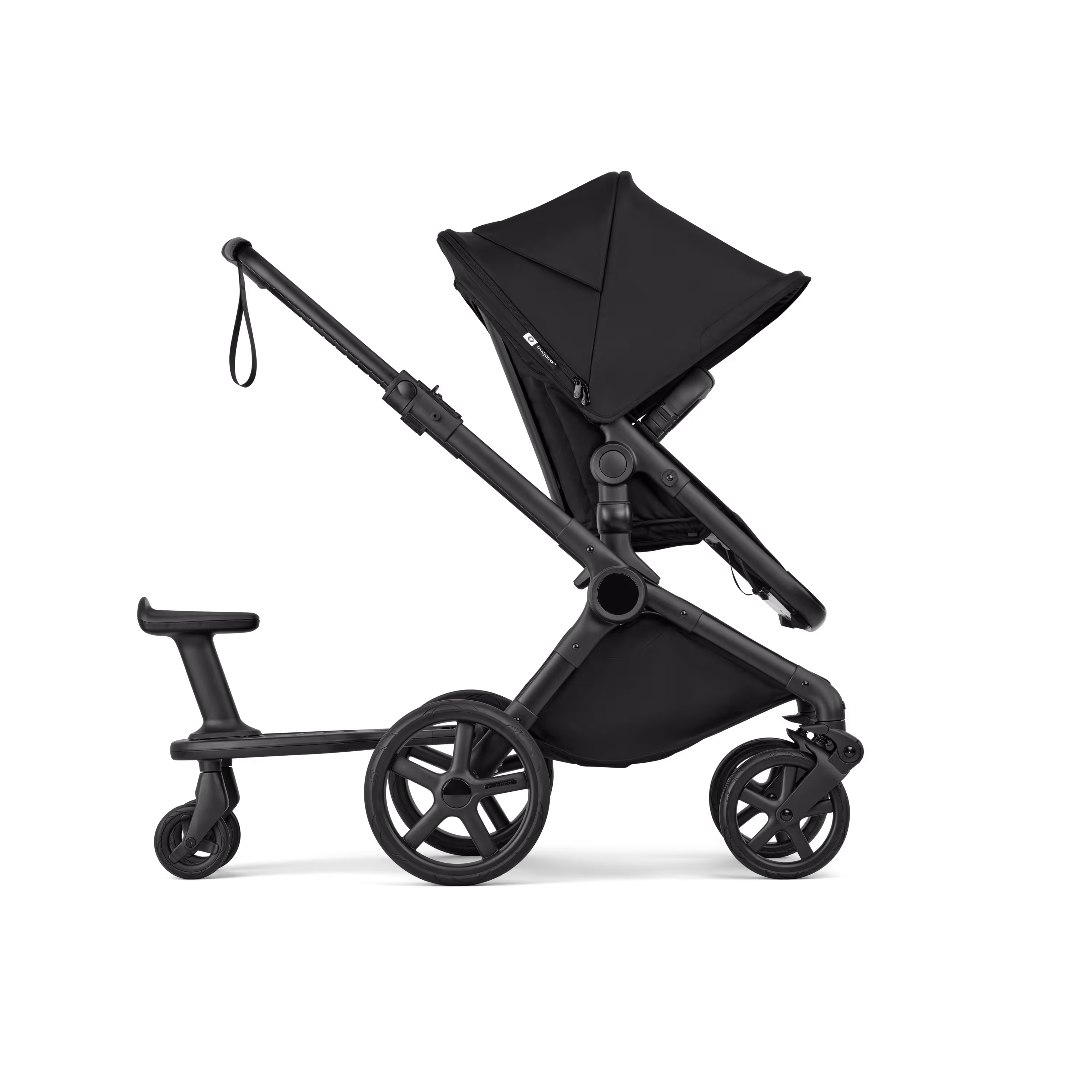 Bugaboo Cub 2-in-1 pram black base, heritage black fabrics, heritage black sun canopy - Main Modal Image Slide 11 of 11