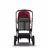 Fox 2 Seat and Bassinet Stroller Red sun canopy, Grey Melange style set, Black chassis - Thumbnail Slide 2 of 8