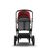 Fox 2 Seat and Bassinet Stroller Red sun canopy, Grey Melange style set, Black chassis - Thumbnail Slide 2 of 8