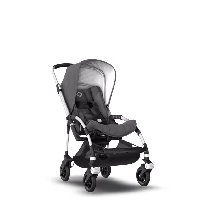 Bugaboo Bee5 Classic complete ALU/GREY MELANGE - Main Image Slide 1 of 6
