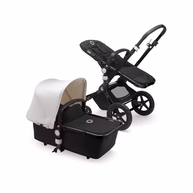 Refurbished Bugaboo Cameleon3plus complete BLACK/BLACK-FRESH WHITE - Main Image Slide 3 van 3