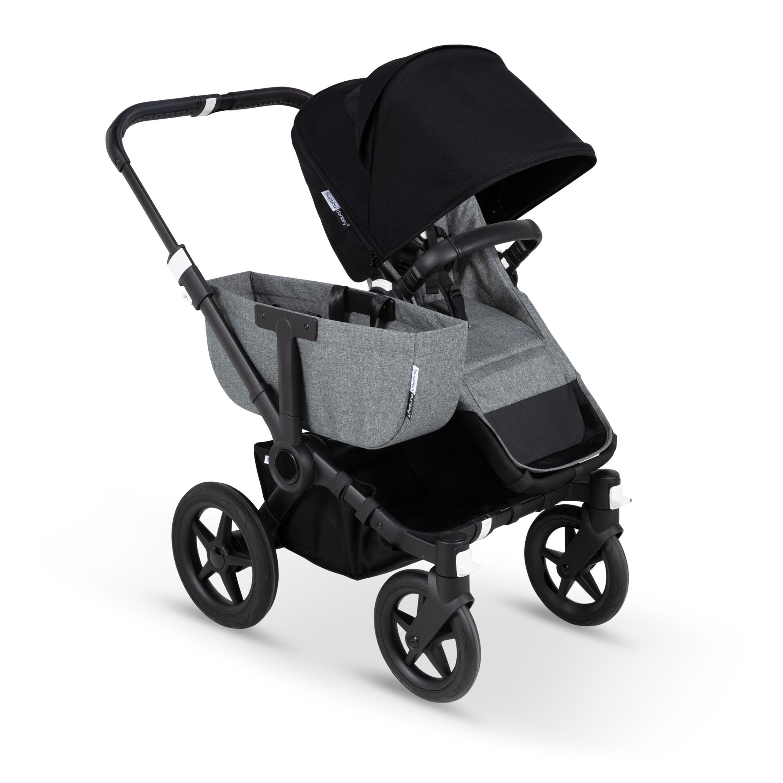 Bugaboo Donkey3 sun canopy BLACK - Thumbnail Slide 15 of 22