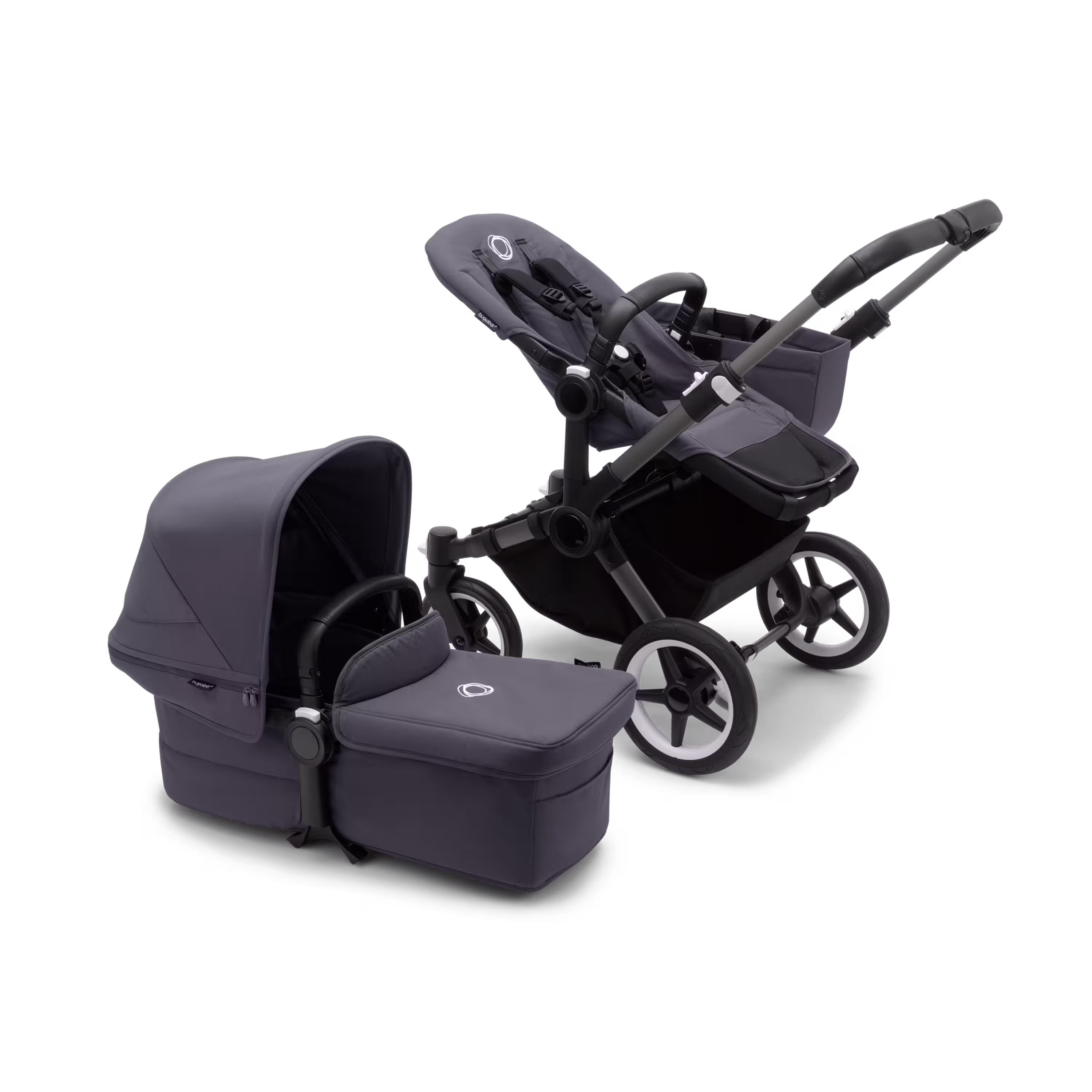 Bugaboo Donkey 5 Mono complete GRAPHITE/STORMY BLUE-STORMY BLUE - Main Modal Image Slide 2 of 10