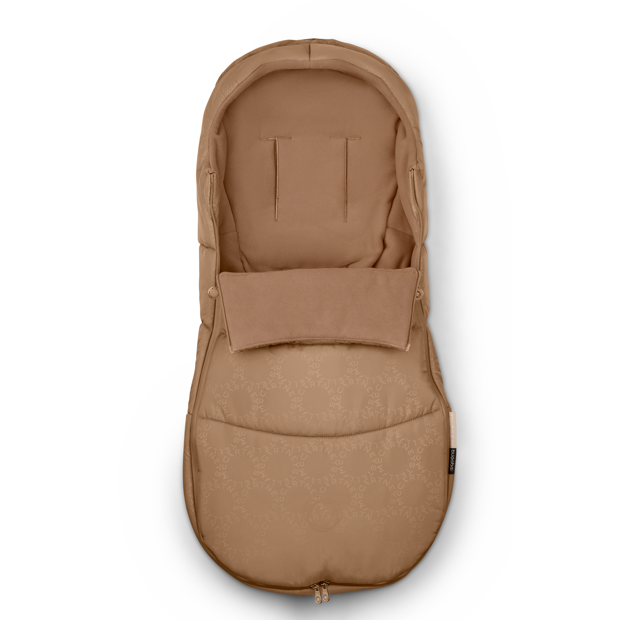 Bugaboo x Stella McCartney Footmuff tobacco brown - Thumbnail Slide 6 of 7
