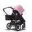 US - D2D stroller bundle black, black, soft pink - Thumbnail Slide 3 of 3