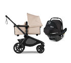 Kangaroo Single-to-double Stroller Travel System Bundle