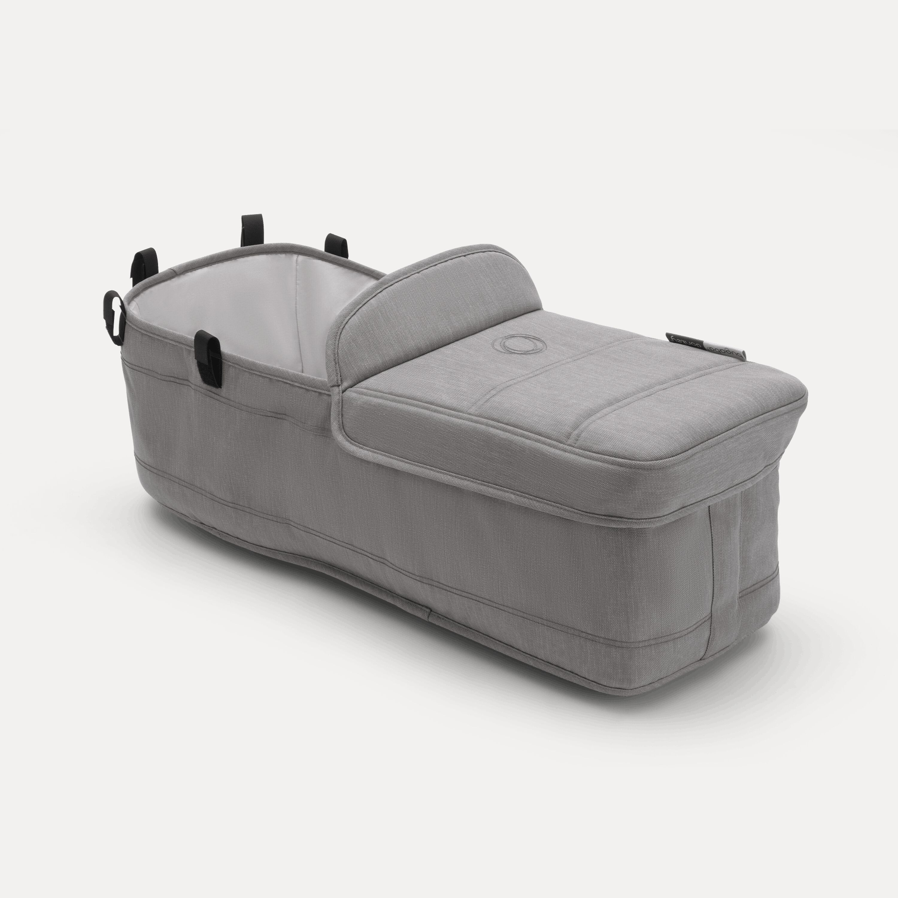 Bugaboo Donkey2 Mineral bassinet fabric complete LIGHT GREY - Main Modal Image Slide 1 van 1