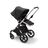 Bugaboo Lynx bassinet and seat stroller black sun canopy, black fabrics, aluminium base - Thumbnail Slide 2 of 2