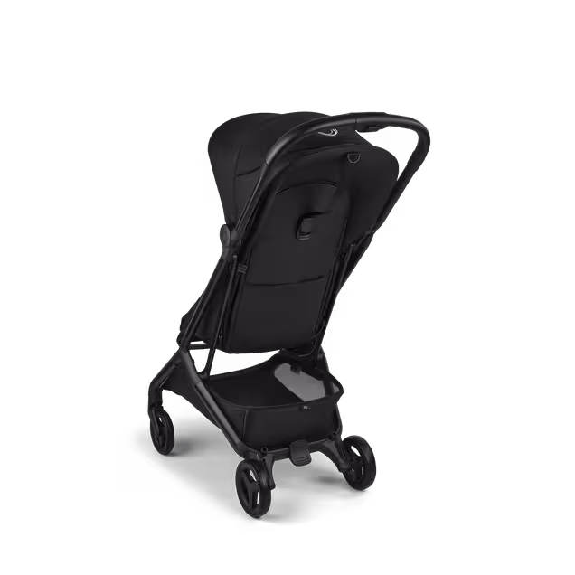 Bugaboo Butterfly 2 Plus travel stroller black base, heritage black fabrics, heritage black sun canopy - Main Image Slide 3 of 12