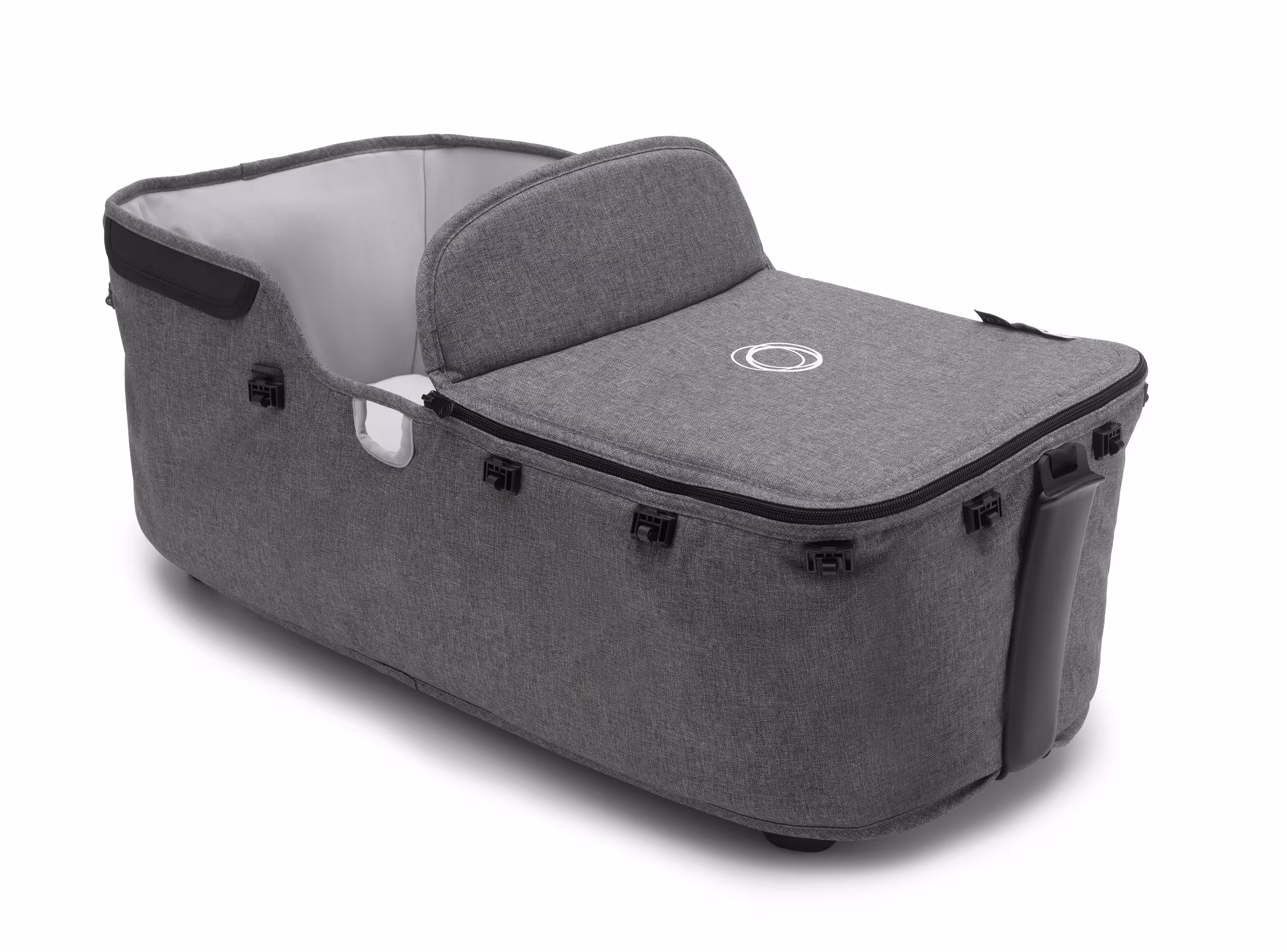 Bugaboo Lynx bassinet fabric complete RW fabric US GREY MELANGE - Main Modal Image Slide 1 of 2