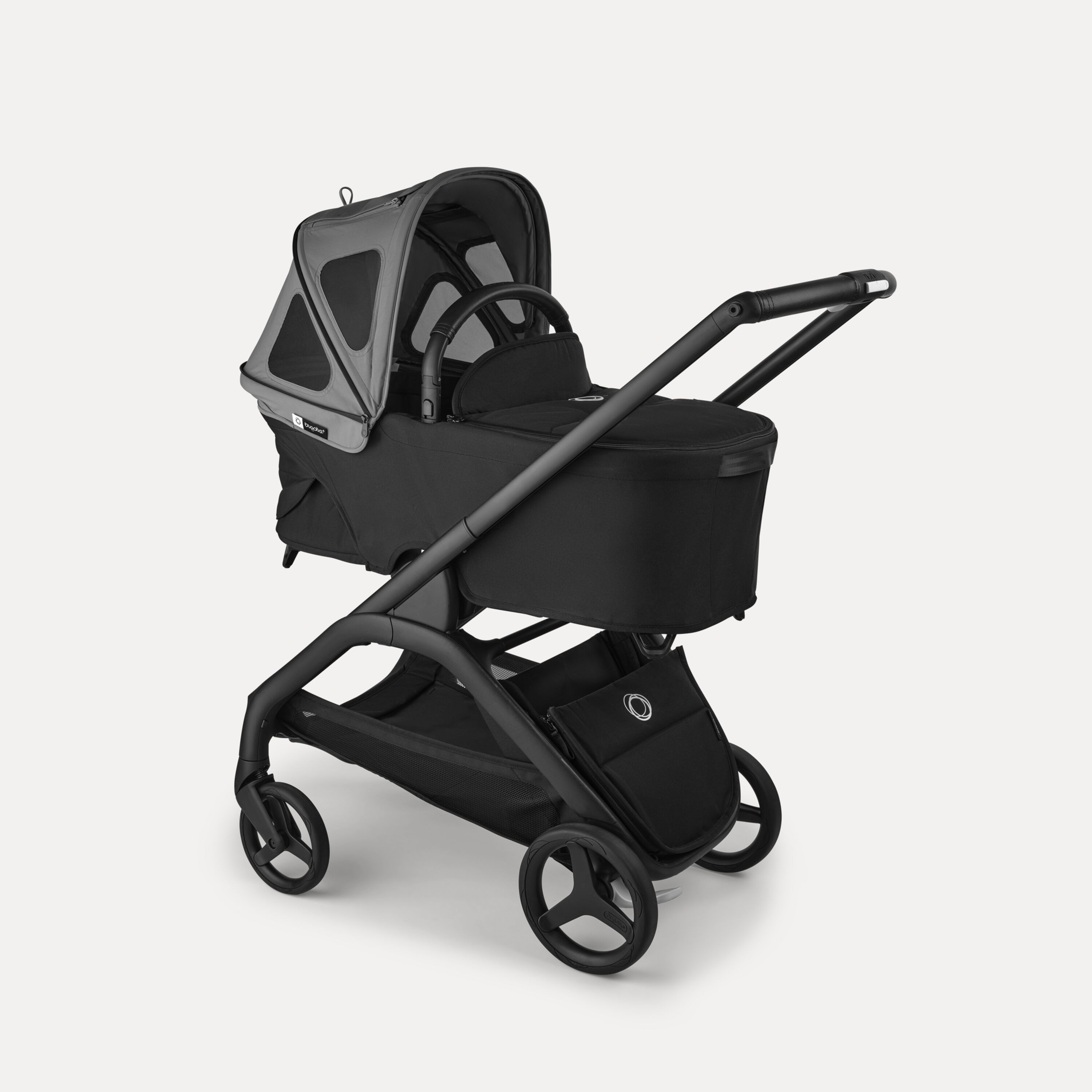 Bugaboo Dragonfly breezy sun canopy MOON GREY - Main Modal Image Slide 2 of 4