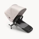 Bugaboo Donkey 5 Duo extension set complete GREY MÉLANGE-MISTY WHITE