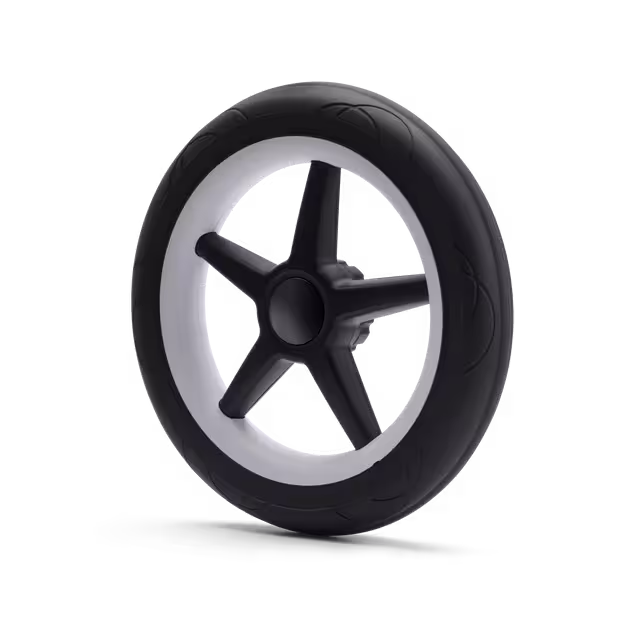 Refurbished Bugaboo Donkey/Buffalo 12inch rear wheel - Main Image Slide 1 of 2