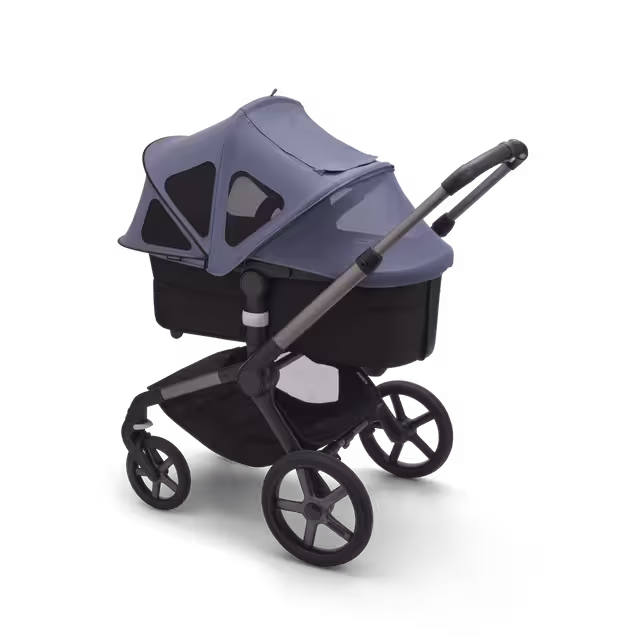 Bugaboo Fox/Cameleon3/Lynx breezy sun canopy v2 SEASIDE BLUE - Main Image Slide 4 van 8