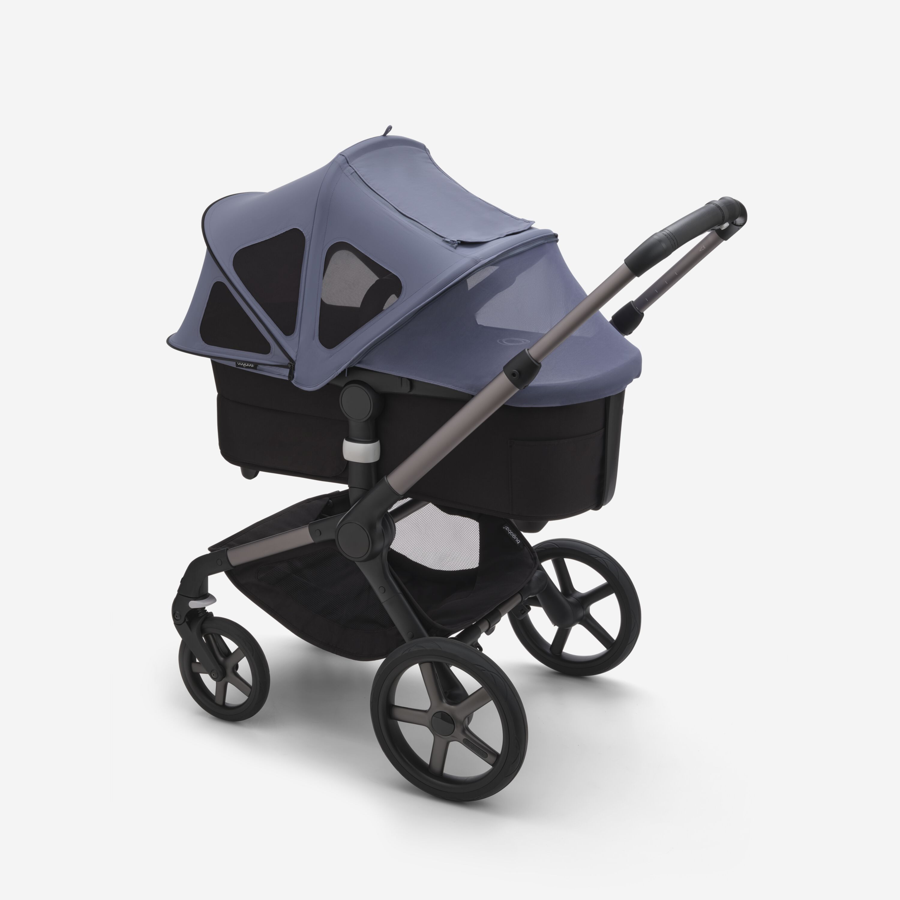 Bugaboo Fox/Cameleon3/Lynx breezy sun canopy v2 SEASIDE BLUE - Main Modal Image Slide 4 van 8