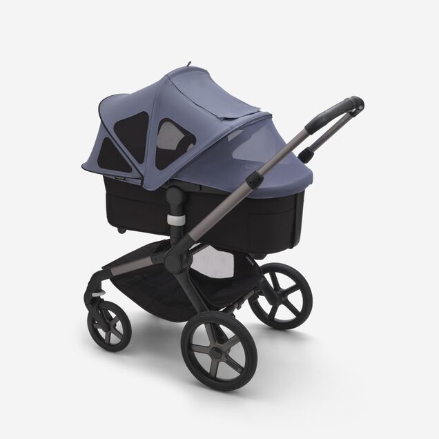 Bugaboo Fox/Cameleon3/Lynx breezy sun canopy v2 SEASIDE BLUE - Main Image Slide 4 van 8