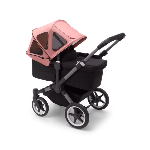 Bugaboo Donkey breezy sun canopy MORNING PINK - Main Image Slide 3 of 5