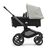 Bugaboo Fox 5 2-in-1 stroller graphite base, midnight black fabrics, misty white sun canopy - Thumbnail Slide 2 of 12