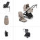 Bugaboo Dragonfly Plus Pack completo recién nacido (invierno)