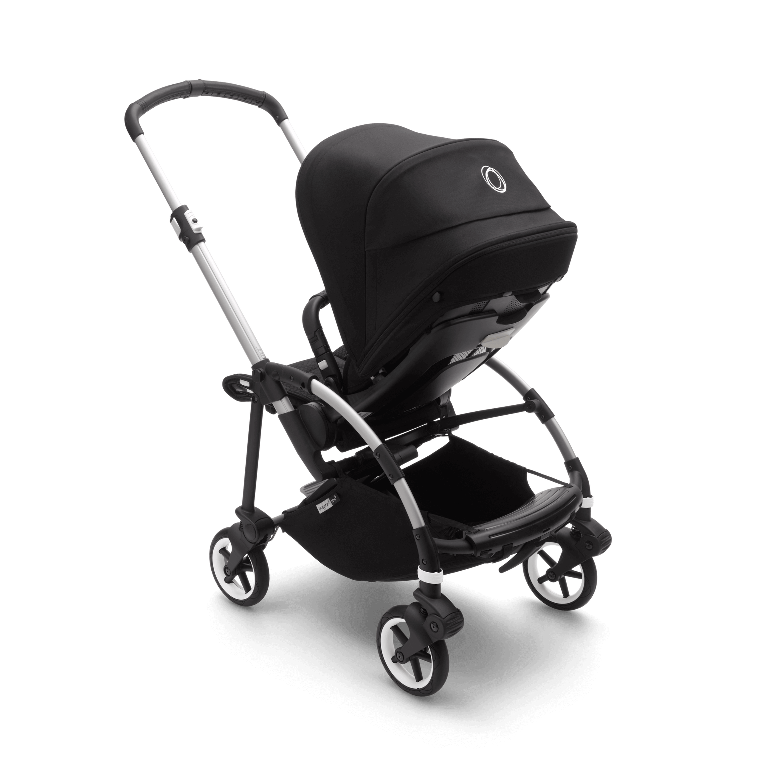 Refurbished Bugaboo Bee6 complete ALU/BLACK-BLACK - Thumbnail Slide 1 of 2