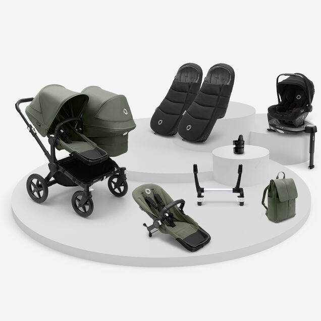 Bugaboo Donkey 5 Duo Ultimate Newborn Bundle - Main Image Slide 1 of 8