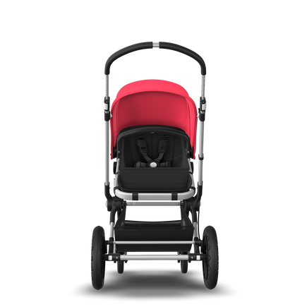 EU - Cameleon 3 plus Aluminium black neon red stroller bundle