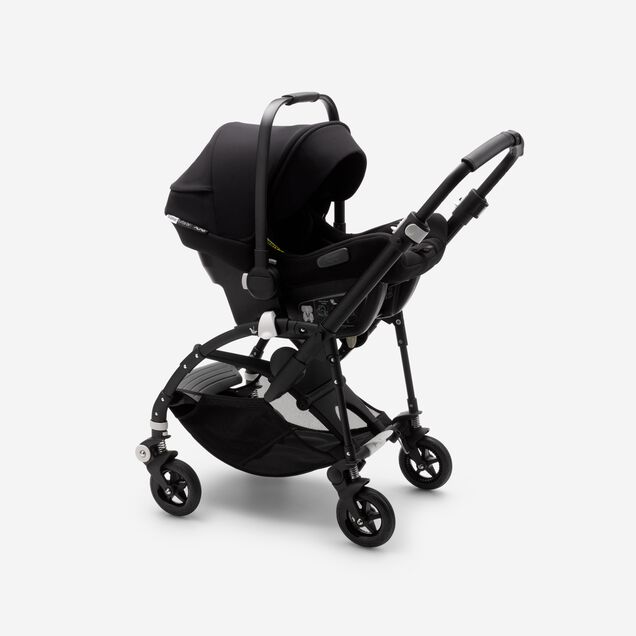 Bugaboo Bee 5 travel system black sun canopy, black fabrics, black base - Main Image Slide 2 of 16