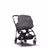 Bugaboo Bee 5 travel system grey melange sun canopy, grey melange fabrics, black base - Thumbnail Slide 3 of 19