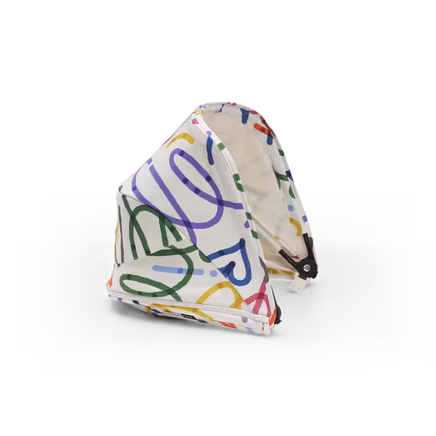 Bugaboo Bee 6 sun canopy Art of Discovery WHITE - Main Image Slide 1 of 5