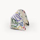 Bugaboo Bee 6 sun canopy Art of Discovery WHITE
