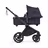 Bugaboo Cub 2-in-1 pram black base, deep indigo fabrics, deep indigo sun canopy - Thumbnail Slide 2 van 11